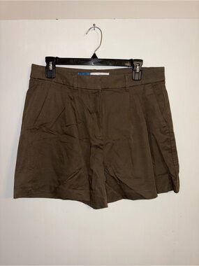 Old Navy Olive Green High-Waist Pleated Shorts | Tags Removed but Never Worn